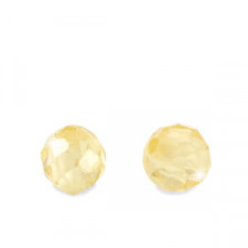 Cubic Zirconia beads 4mm Sunflower yellow